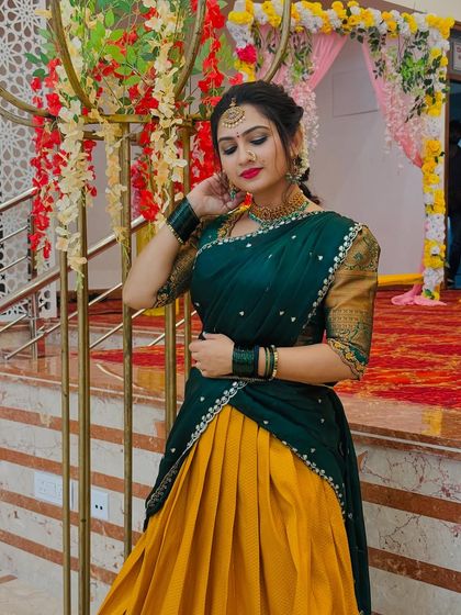 CB Rental Dresses - Women's Occasion Wear Rental Langa Davanis (Half Sarees) photo 21