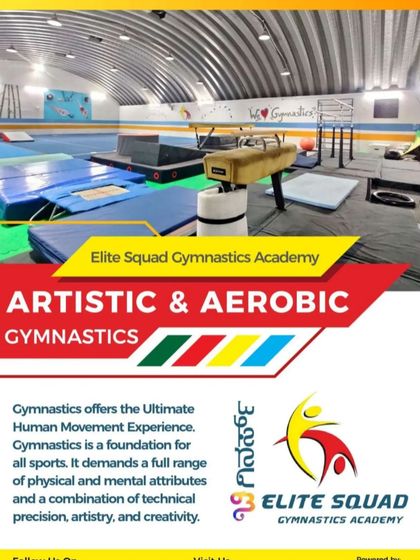 More images of our facility, including competition banners, equipment layouts, and promotional materials that define our brand.