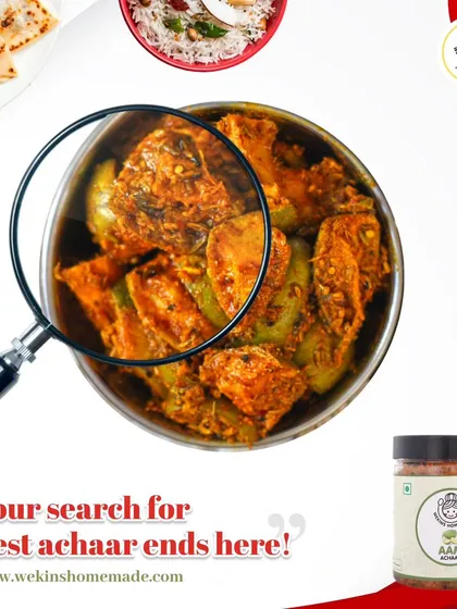 Your search for the best monsoon achaar ends here. Our Aam Achaar will transform your dining experience during the rainy season.