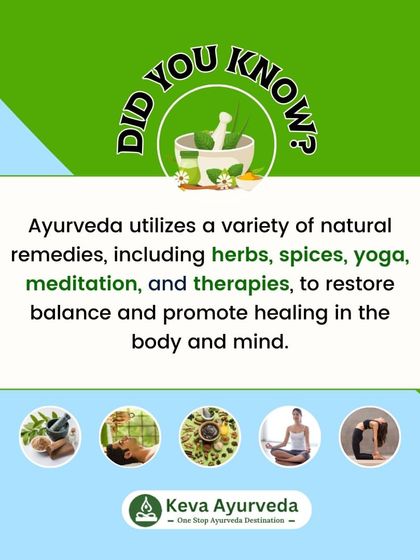 Did you know? This fact highlights that Ayurveda uses a variety of natural tools, including herbs, spices, yoga, and meditation, to restore balance and promote healing in both the body and mind.
