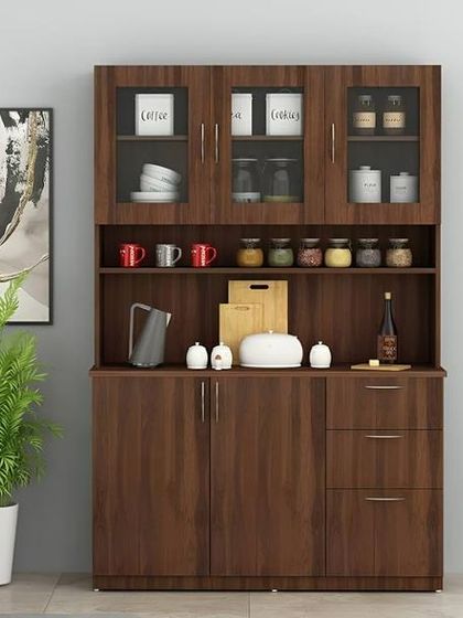 Interiors Bangalore - Full Home Interior Design Smart Storage: Wardrobes & Crockery Units photo 16