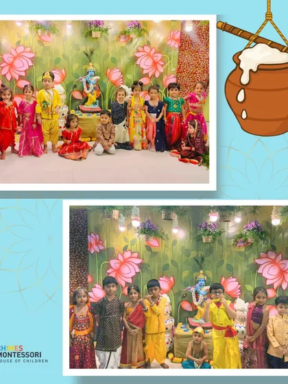 We celebrate culture and tradition with immense joy. Our Janmashtami celebration is a vibrant example, where children learn about heritage through stories, costumes, and shared festivities.