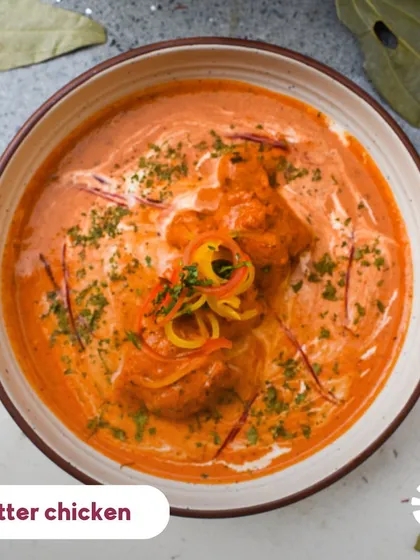 Our bestseller and everyone's favourite, the classic Butter Chicken. We make it extra creamy and rich with tender chicken pieces, just the way you remember it. It’s the ultimate comfort food for any get-together.