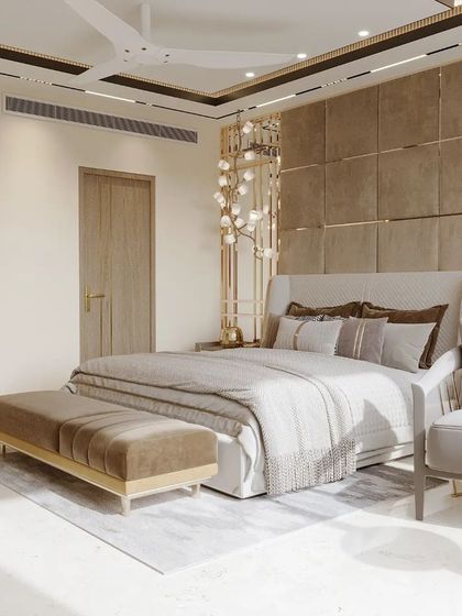 N.K. Architects - Interior Design Serene & Luxurious Bedrooms photo 29