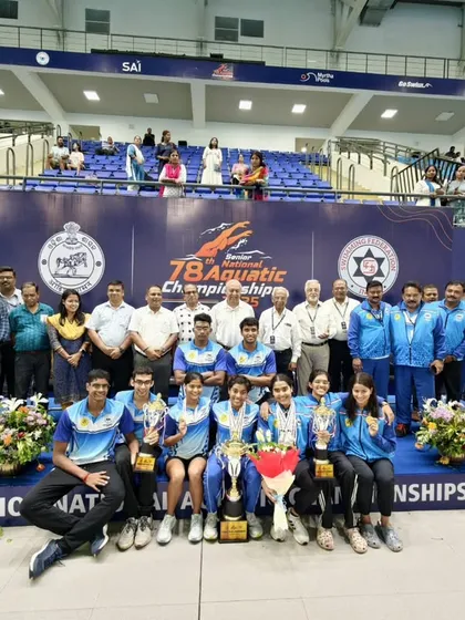 We are the Overall Champions. This is our team at the 78th Senior National Aquatic Championships, celebrating a dominant victory. This win is a testament to the collective strength, hard work, and spirit of our swimmers, coaches, and the entire BAC family.