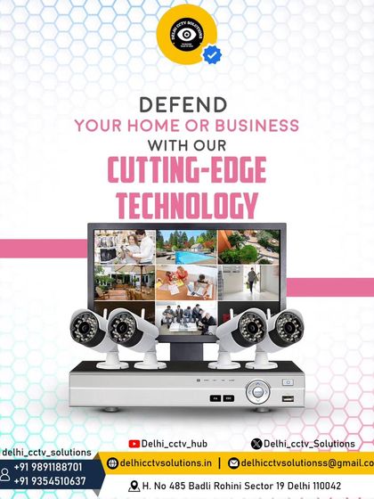 Defend your home or business with my cutting-edge technology. I provide complete security system packages including multiple cameras and a central monitoring DVR.