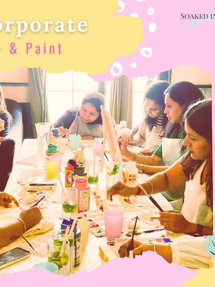 Soaked in Canvas - Corporate Art Workshops A Look Inside Our Workshops photo 6
