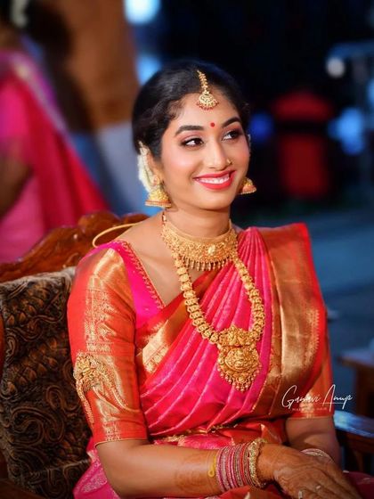 Ganavi Anup - Bridal Makeup Traditional Muhurtham Looks photo 10