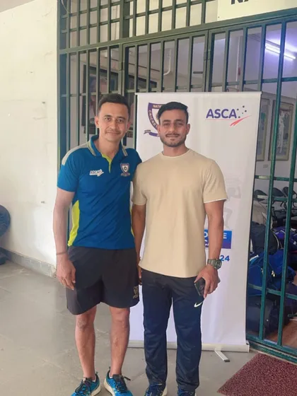 Another valuable connection made at the NCA. The journey of a coach is one of continuous learning.