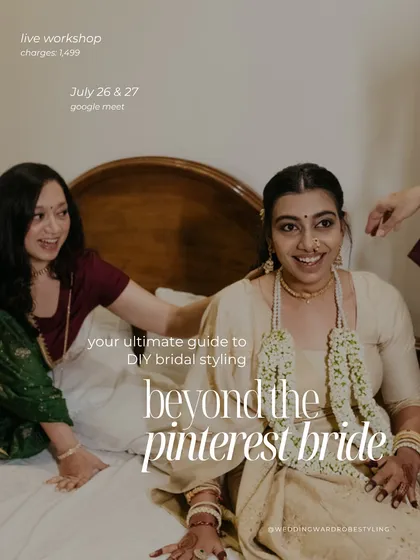 Your ultimate guide to DIY bridal styling is here. Our "Beyond the Pinterest Bride" workshop is designed for the modern bride who wants to curate her look with intention and personal meaning.