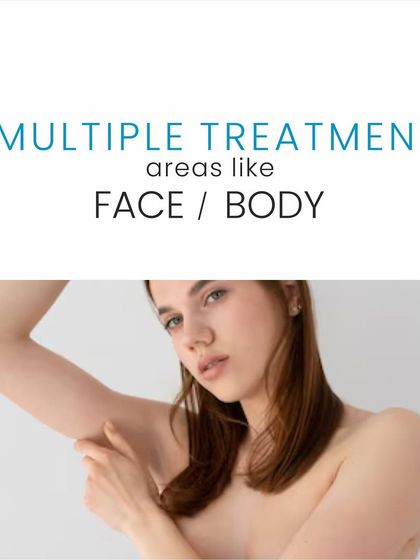 Thermage is not just for the face. I use it to treat multiple areas of the body, including the arms, abdomen, and thighs, to address skin laxity and improve overall tone and texture.