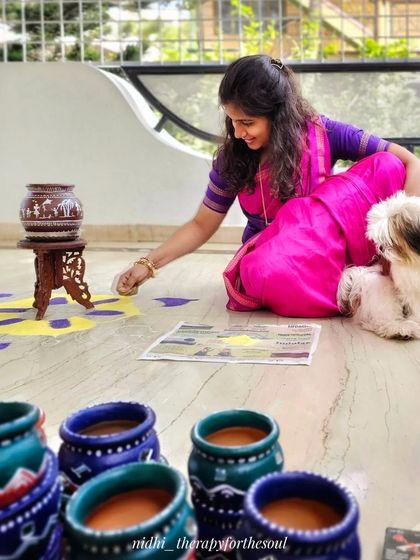 Nidhi - Hand-Painted Home Decor & Accents The Artist's Corner photo 6