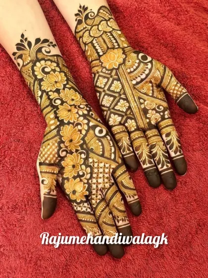 Raju Mehendi - Bridal Mehendi Intricate Patterns & Florals photo 5