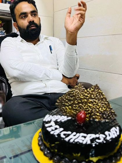 A candid moment during our Teacher's Day celebration in the chamber.