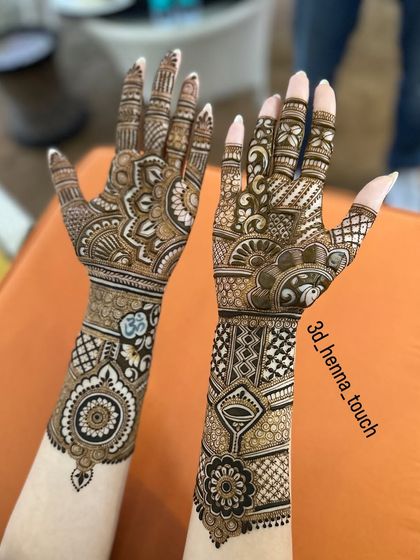 3D Henna Touch - Festive & Occasional Mehndi Intricate Indo-Arabic & Fusion Styles photo 17