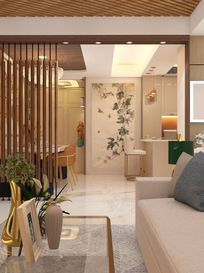 Swastik Arcon - Interior Design Elegant Living & Dining Spaces photo 8