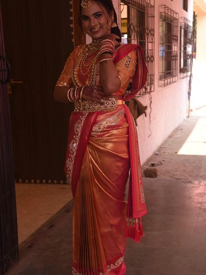 Bridal Saree & Lehenga Draping photo 16