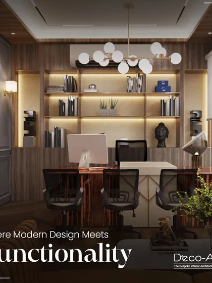 This is where modern design meets functionality. The executive office is crafted with a blend of rich textures, ambient lighting, and clean lines to create an atmosphere of effortless luxury and efficiency.