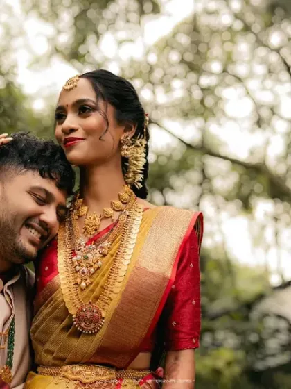 Bangalore Photographers - Pre-Wedding & Couple Photoshoots Grand Celebrations: Elegant Couple Portraits photo 32