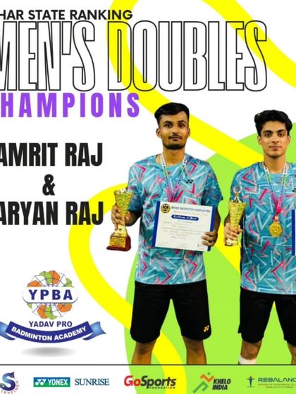 Yadav Pro Badminton Academy - Professional Badminton Coaching Programs State & Zonal Tournament Winners photo 17