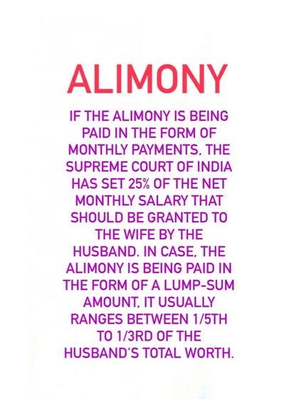 Understanding how alimony is calculated is key. The Supreme Court has set guidelines, often around 25% of net monthly salary for monthly payments, which I use as a benchmark when negotiating for my clients.