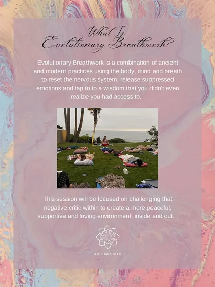 An introduction to Evolutionary Breathwork, a practice that combines ancient and modern techniques to reset the nervous system and release suppressed emotions. This session focuses on challenging the inner critic.