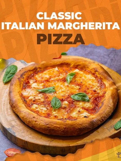 A timeless classic for a reason. This beautiful Margherita pizza, with its simple yet perfect combination of tomato, mozzarella, and fresh basil, is one of the delicious creations you can learn to make.