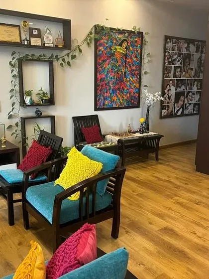 It brings me so much joy to see my creations in their new homes. Here, my colorful macrame cushion covers and a table runner add warmth and personality to a client's beautiful living room. Seeing my work fit so perfectly into someone's life is the best feeling.