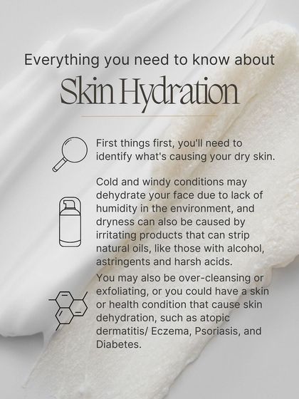 Understanding the cause of your dry skin is key to treating it. It could be due to environmental factors, irritating products, or underlying health conditions.
