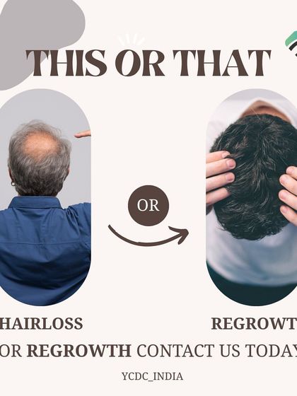 A simple but effective choice: hair loss or regrowth. I provide advanced hair transplant treatments to help you choose regrowth and transform your life.