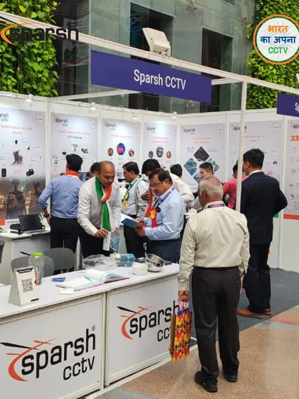 My team engaging with visitors at the ICSMS 2025 conference. I was proud to showcase my smart surveillance, AI innovations, and STQC-certified excellence.