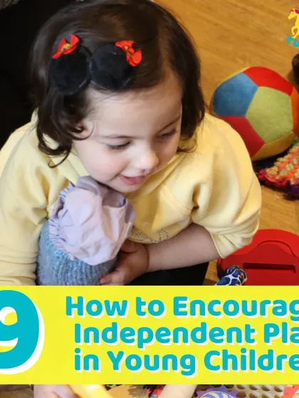 Here are our tips on how to encourage independent play in young children.