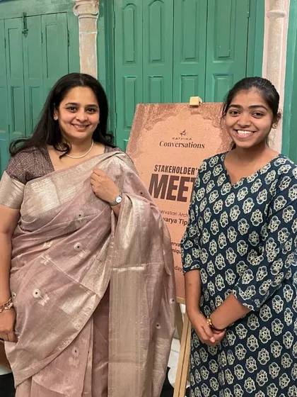 A photo of me with one of our talented interns. Building personal connections and providing direct mentorship is a cornerstone of our educational philosophy, ensuring each student feels supported and valued.