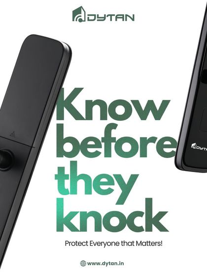 Know before they knock. Our smart locks are your home's first line of defense, giving you control and awareness of who is at your door.