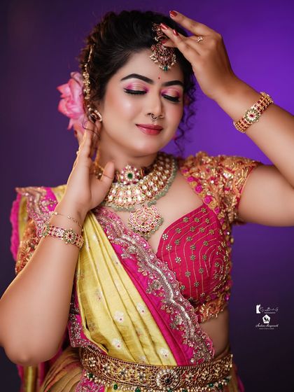 Sushma Manjunath - Bridal & Event Makeup and Styling Creative Portfolio & Student Work photo 14