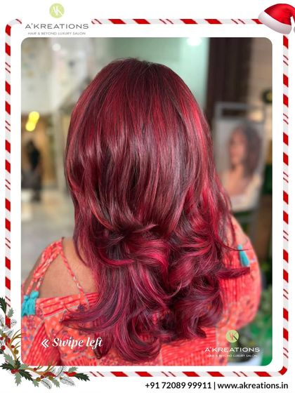A vibrant and bold shade of red. We ensure full, even coverage for a stunning result that is both eye-catching and sophisticated.