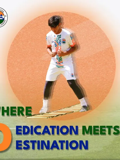 Where dedication meets destination. A player works on his agility and footwork, a crucial part of our skill development program.