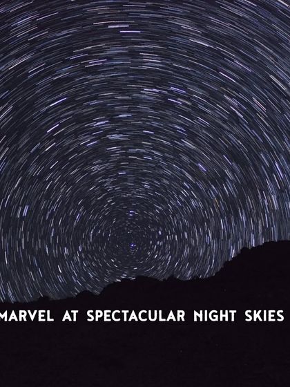 The adventure doesn't end when the sun goes down. Far from city lights in the high Himalayas, you can marvel at spectacular night skies and star trails, a truly humbling experience.