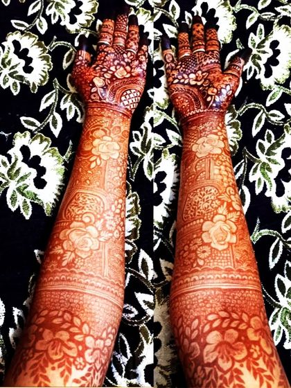 Shaikh Yasmeen - Bridal Mehendi The Final Stain: Rich & Organic photo 5