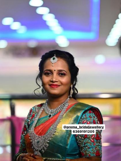 Prema - Bridal Jewellery Rental Happy Brides: Sparkling AD & Stone Sets photo 56