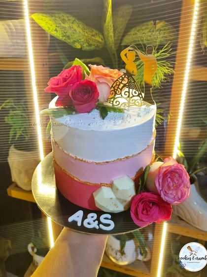 Devaagya Chawla - Custom Eggless Cakes Engagement, Wedding & Anniversary Cakes photo 23