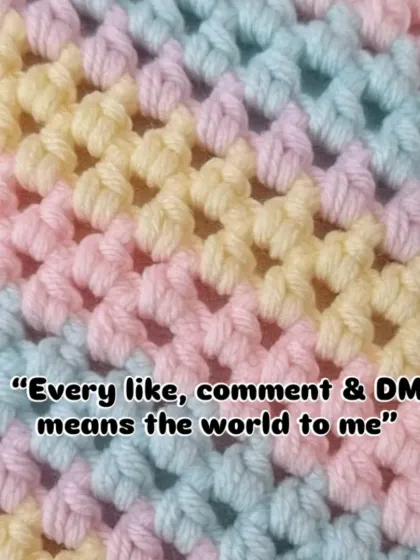 From a mom with a hook and a dream to a community of 4,000. Every like, comment, and DM means the world to me. Thank you for being part of this journey.