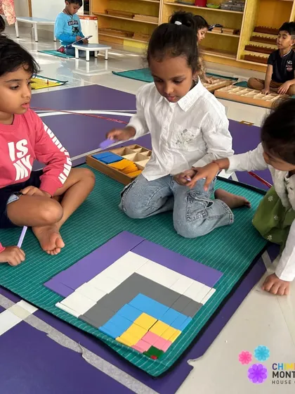 Our mixed-age classrooms are small communities where learning is a shared journey. Here, older children naturally guide younger ones, building empathy, leadership, and a spirit of collaboration.