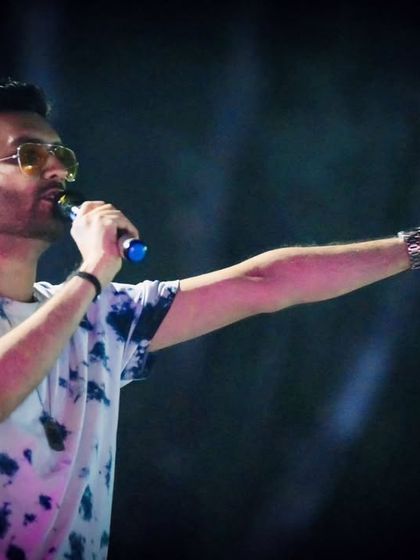 From car racing to drone racing, I've hosted a variety of tech sports. Here I am, getting ready to kick off the International Drone Racing League at Techfest, IIT Bombay.