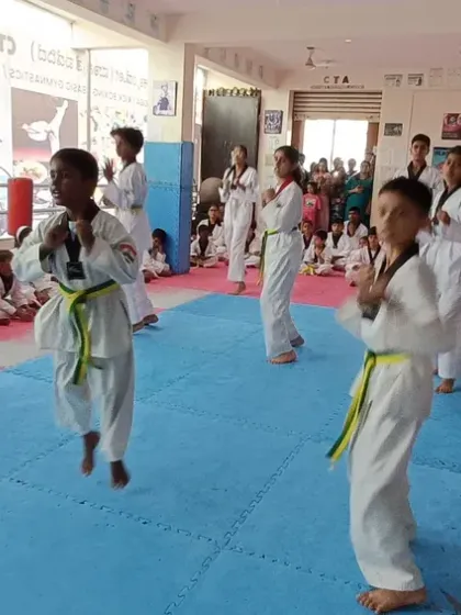 CTA Taekwondo & Fitness Clubs - Taekwondo for Kids & Teenagers Dynamic Kicking & Sparring Drills photo 71