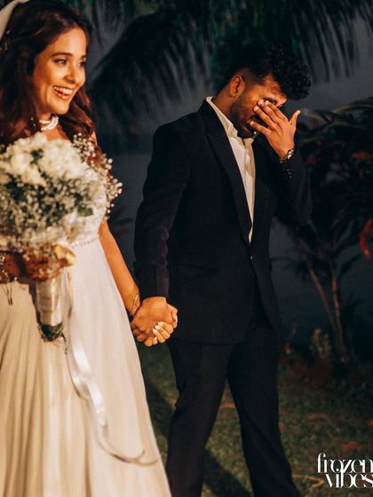 The groom's emotional reaction as his bride walks down the aisle. Capturing these raw, unfiltered tears of joy is an incredible privilege.