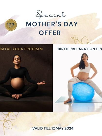 I often run special offers on my Prenatal Yoga and Birth Preparation programs. Keep an eye out for discounts.