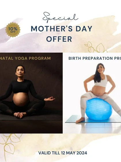I often run special offers on my Prenatal Yoga and Birth Preparation programs. Keep an eye out for discounts.
