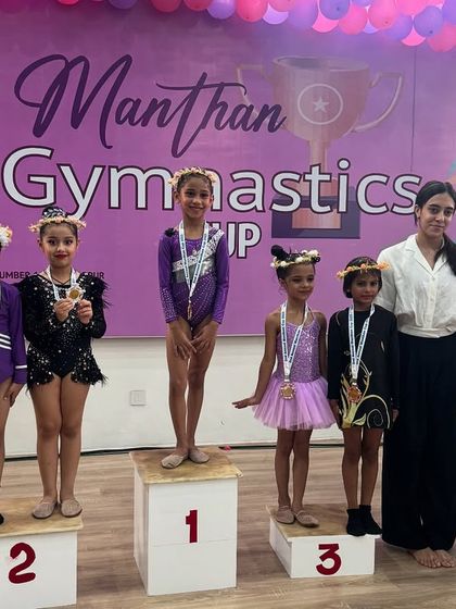More proud moments from the podium. Our gymnasts' smiles and medals are the best reward, showing the results of their focused training and our supportive coaching.