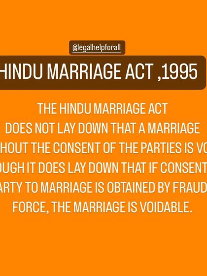 Under the Hindu Marriage Act, a marriage obtained by fraud or force is not automatically void, but it is voidable. This means the affected party can approach the court to have it annulled.